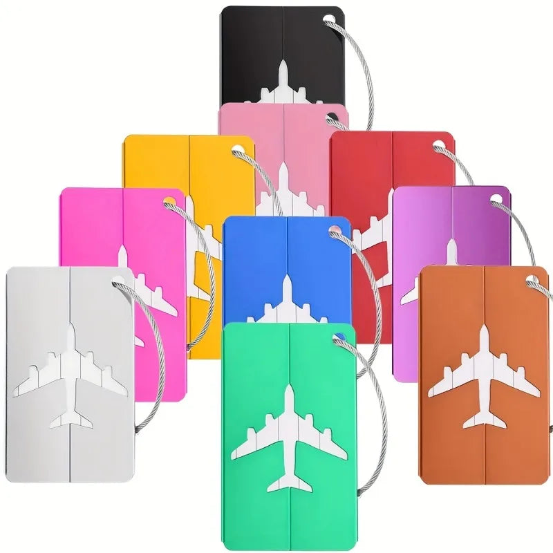 Aluminium Suitcase Card Tag