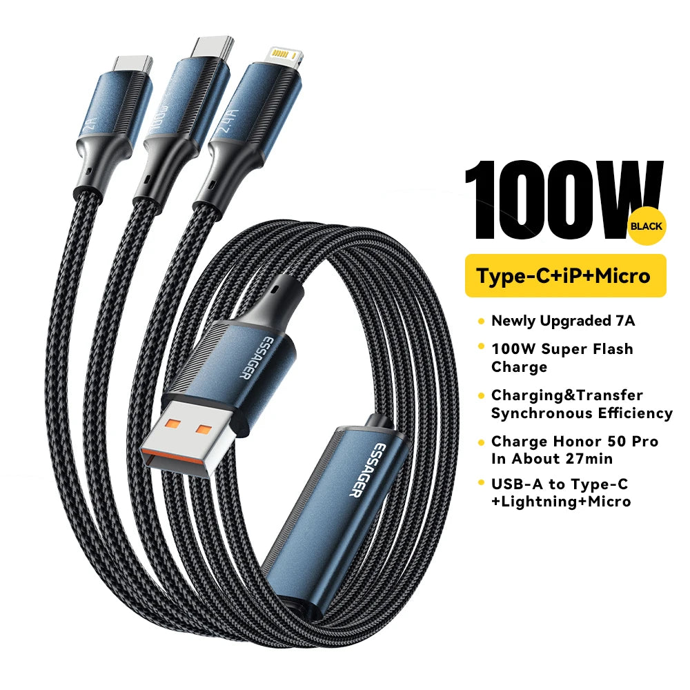 Essager 3in1 Charging Cable