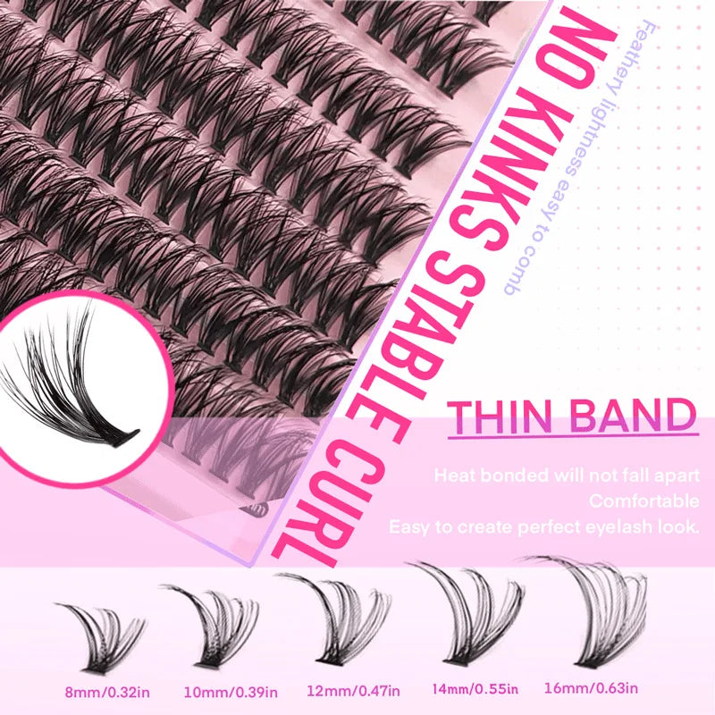 Individual Cluster Lashes 200pcs