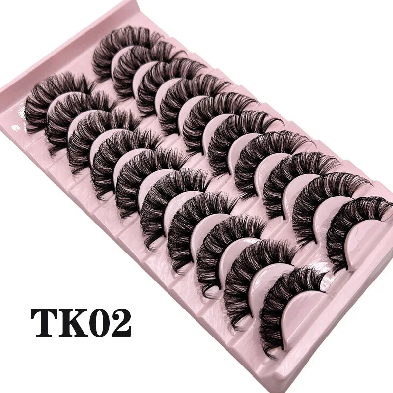 10 Pairs Russian Strip Lashes