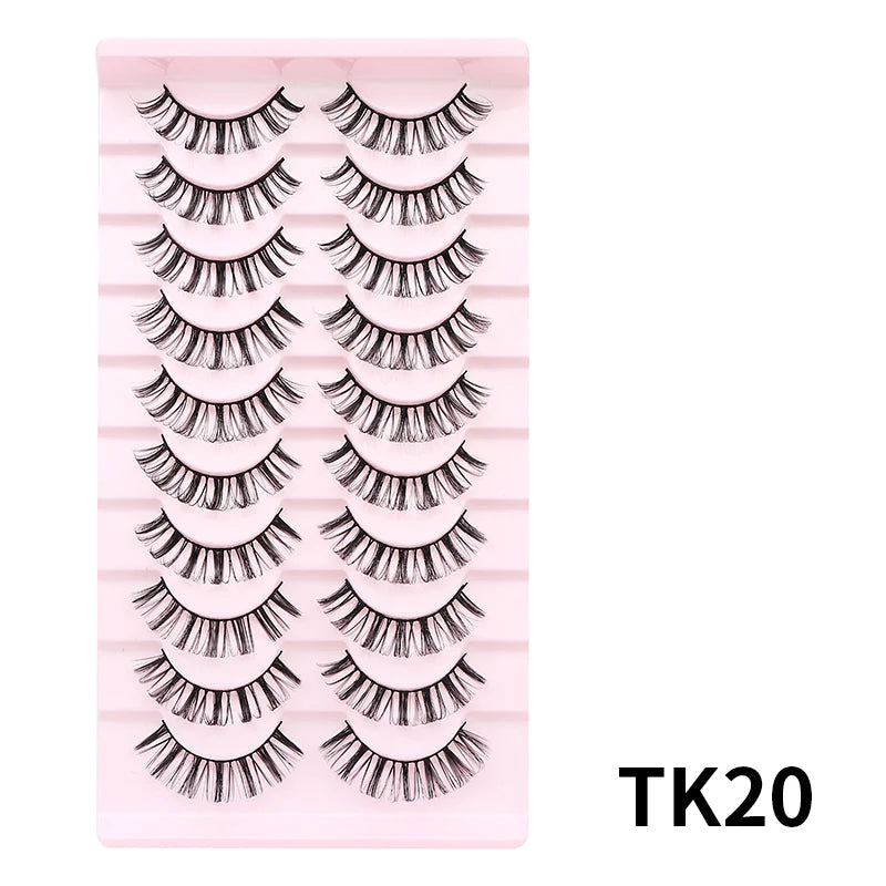 10 Pairs Russian Strip Lashes
