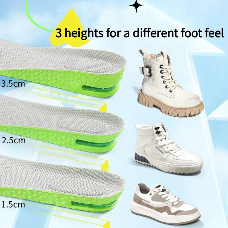 Height Increasing Air Cushion Insoles