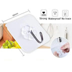 Clear PVC Multi-purpose Hooks