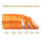 Satin Ribbon - 22M (6mm, 10mm, 15mm, 25mm, 38mm or 50mm)