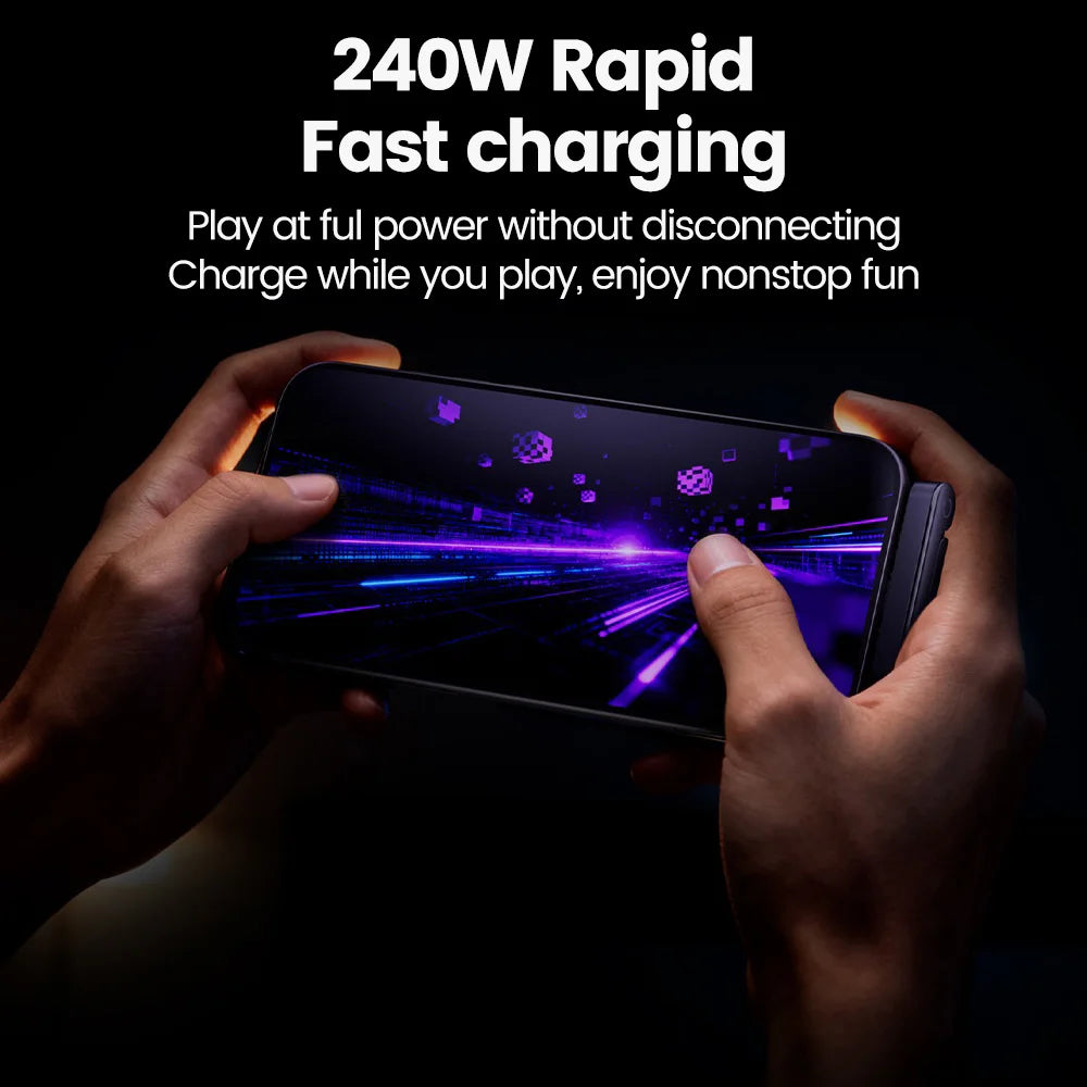 240W USB-C Fast Charging Cable with Stand