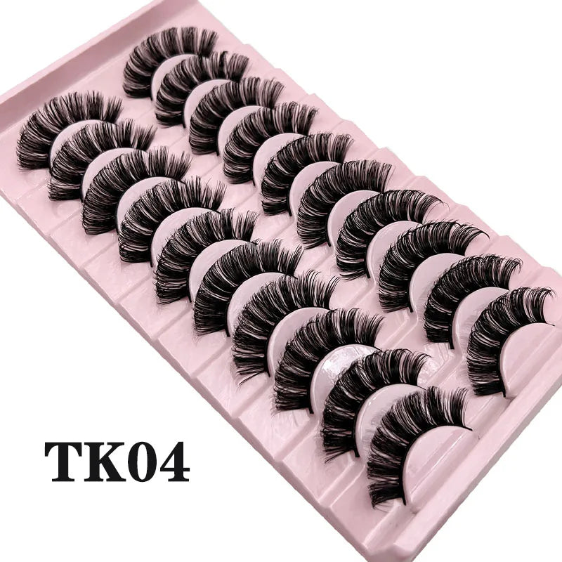 10 Pairs Russian Strip Lashes