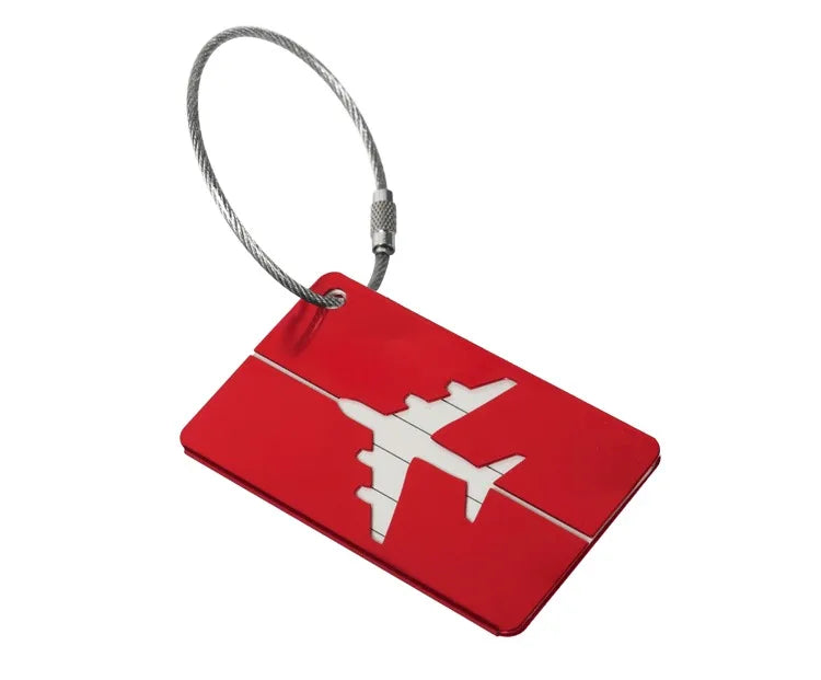 Aluminium Suitcase Tag Coloured