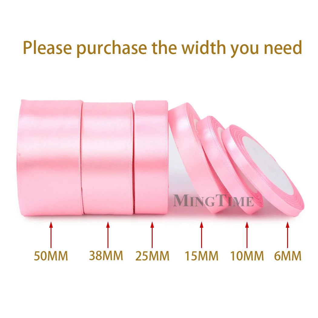Satin Ribbon - 22M (6mm, 10mm, 15mm, 25mm, 38mm or 50mm)