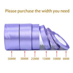 Satin Ribbon - 22M (6mm, 10mm, 15mm, 25mm, 38mm or 50mm)
