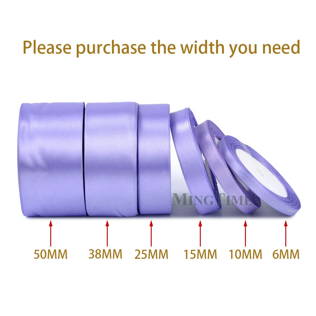 Satin Ribbon - 22M (6mm, 10mm, 15mm, 25mm, 38mm or 50mm)