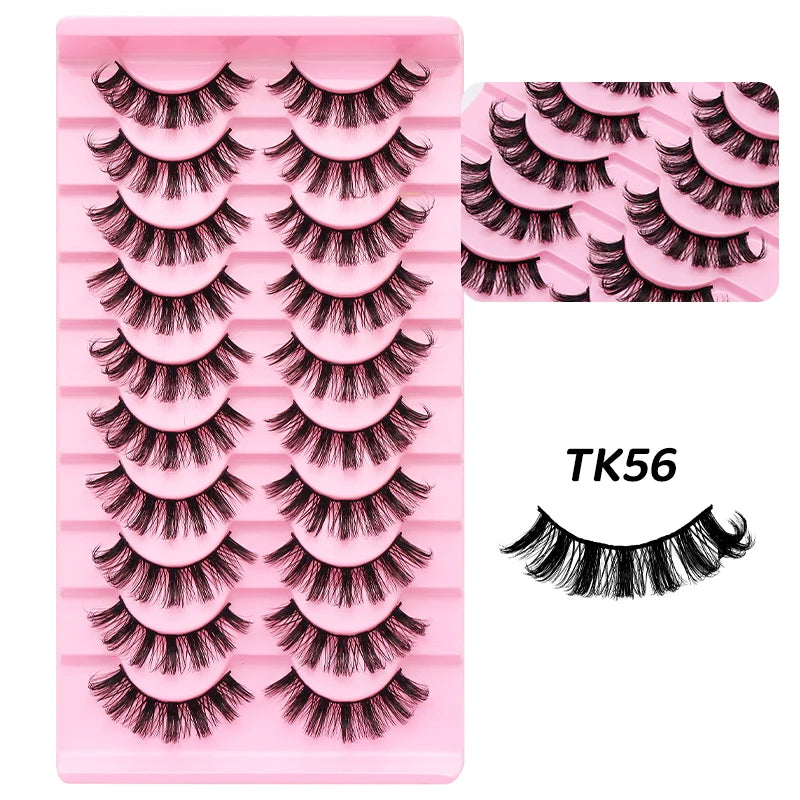 10 Pairs Russian Strip Lashes