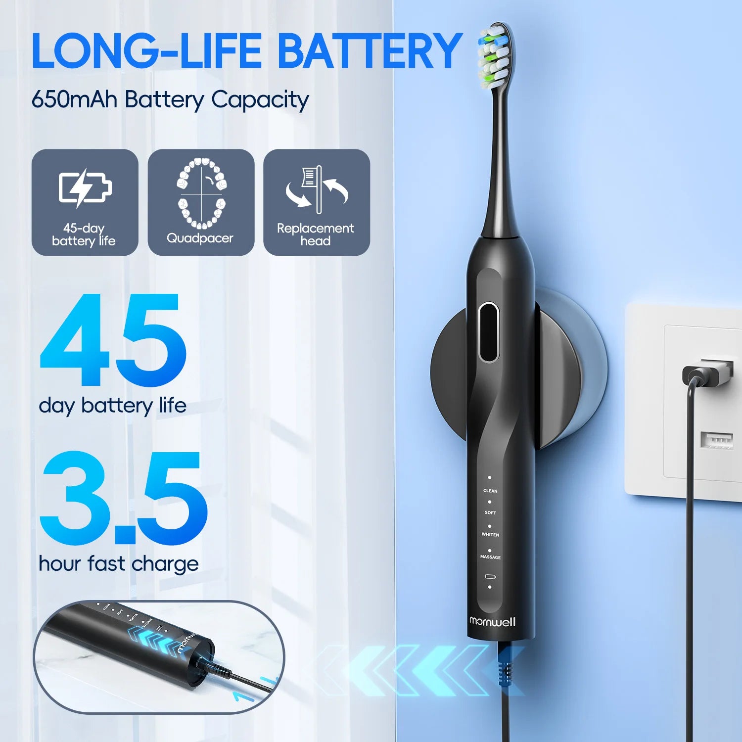 Rechargeable Electric Toothbrush