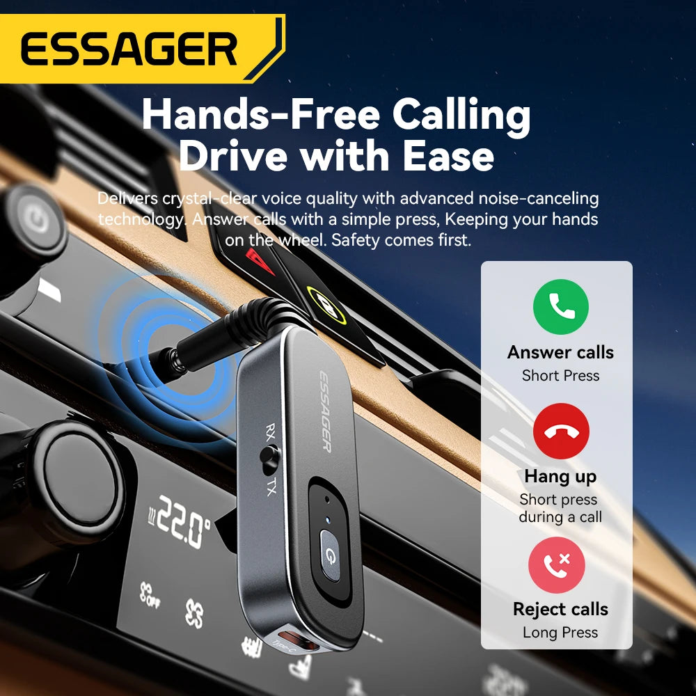 Essager Bluetooth Transmitter Receiver