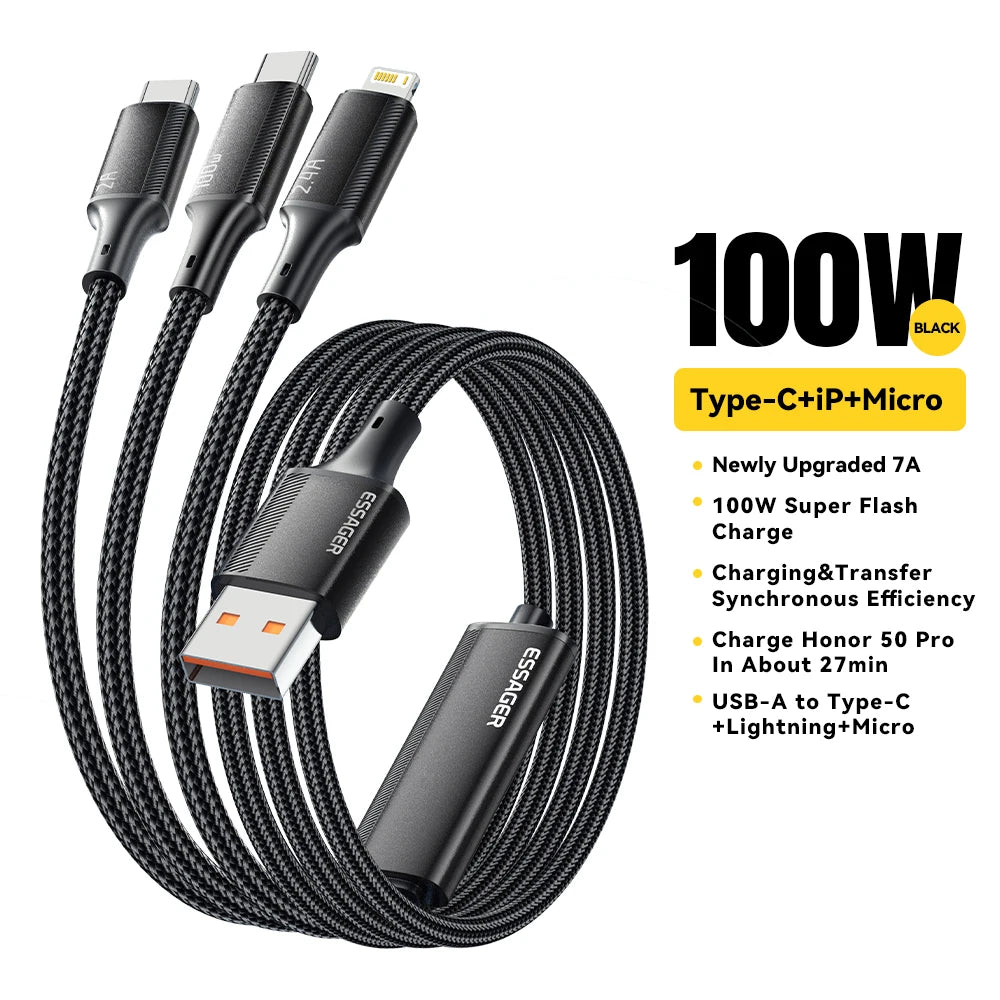 Essager 3in1 Charging Cable
