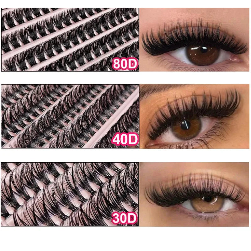 Individual Cluster Lashes 200pcs