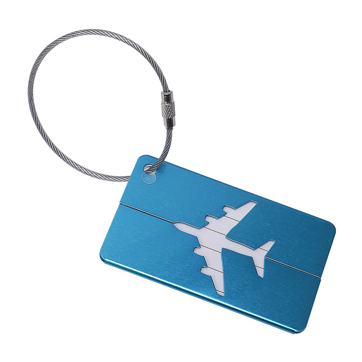 Aluminium Suitcase Tag Coloured