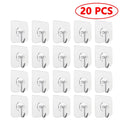 Clear PVC Multi-purpose Hooks