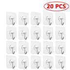 Clear PVC Multi-purpose Hooks