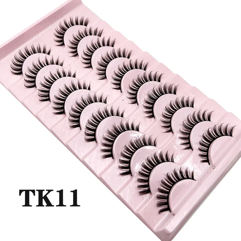 10 Pairs Russian Strip Lashes