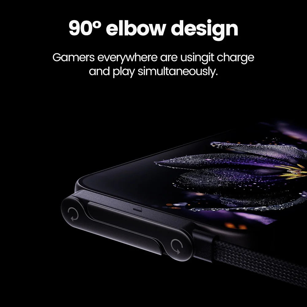 240W USB-C Fast Charging Cable with Stand