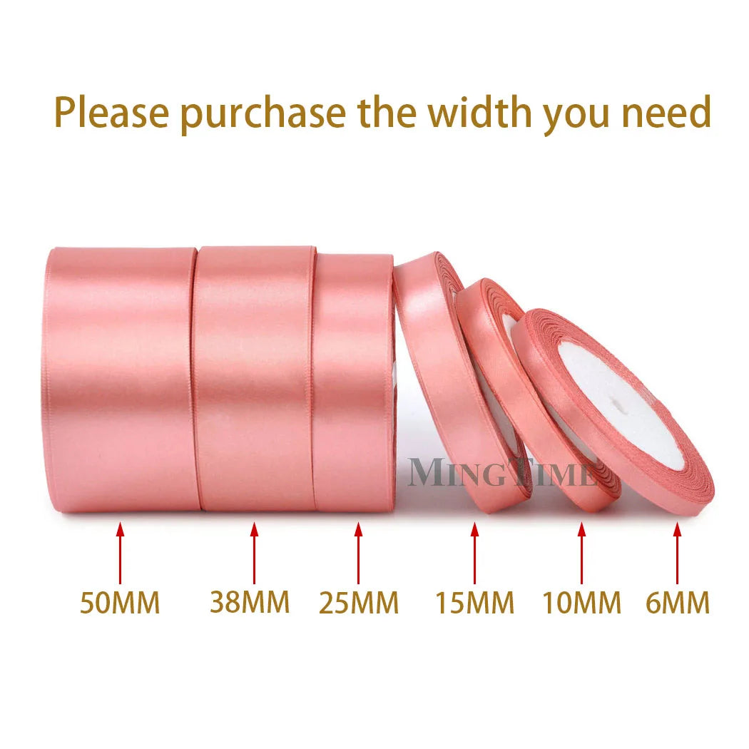 Satin Ribbon - 22M (6mm, 10mm, 15mm, 25mm, 38mm or 50mm)