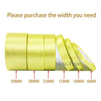 Satin Ribbon - 22M (6mm, 10mm, 15mm, 25mm, 38mm or 50mm)