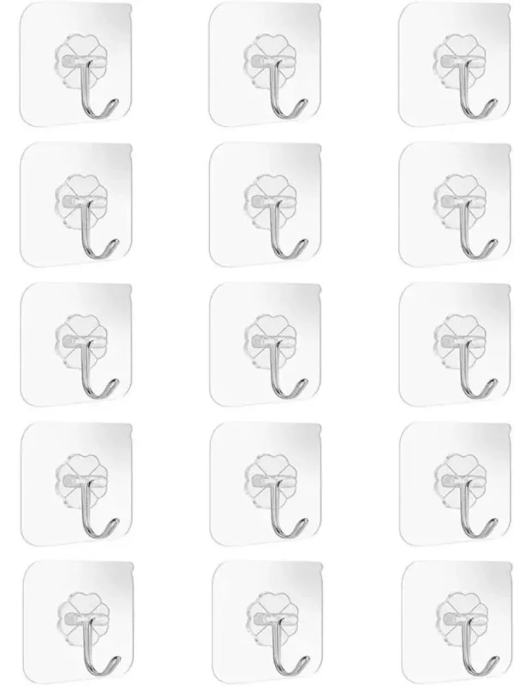 Clear PVC Multi-purpose Hooks