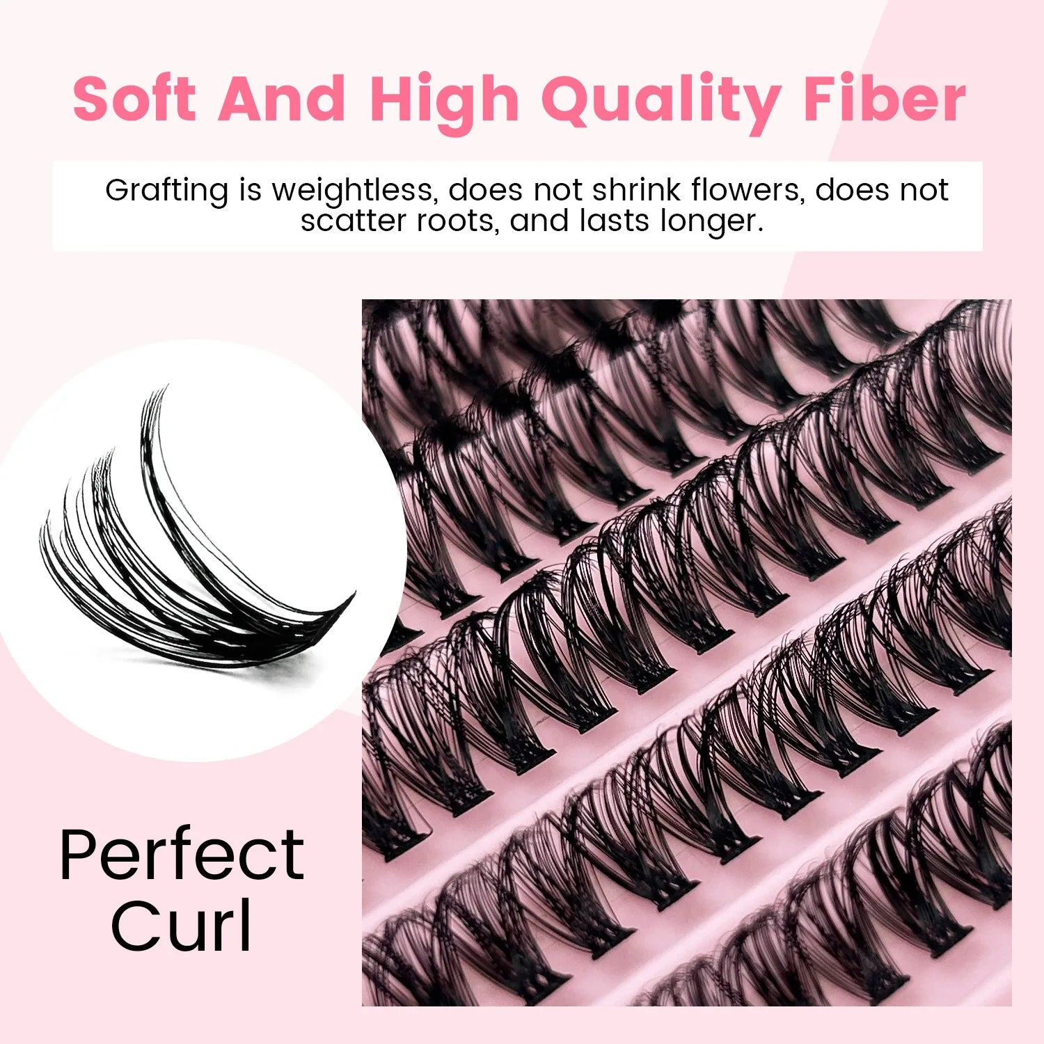 Individual Cluster Lashes 200pcs