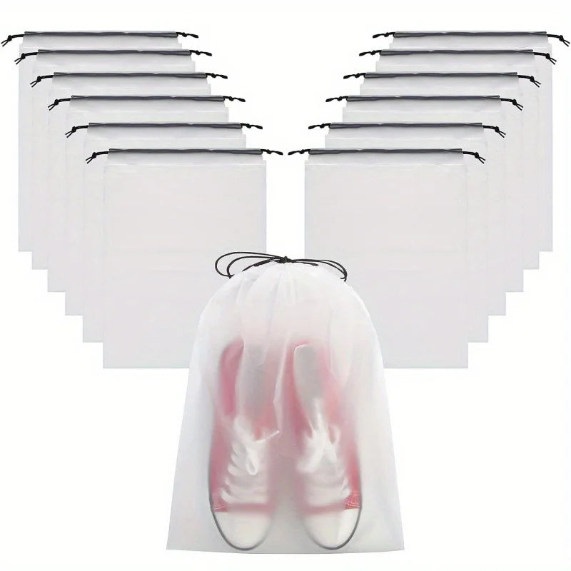 Transparent Travel Drawstring Bag