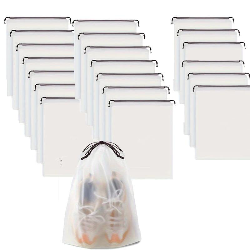 Transparent Travel Drawstring Bag