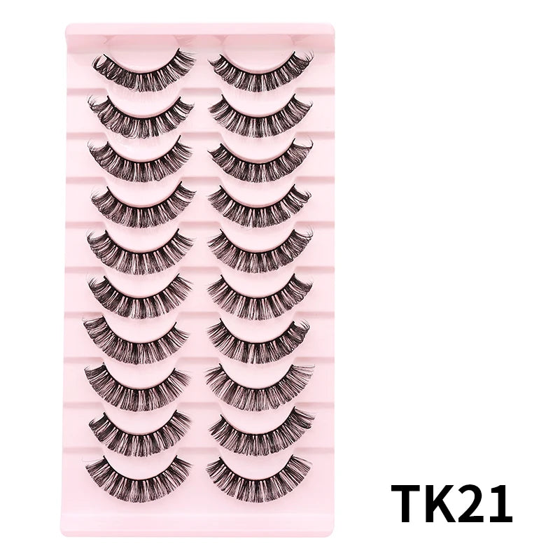 10 Pairs Russian Strip Lashes