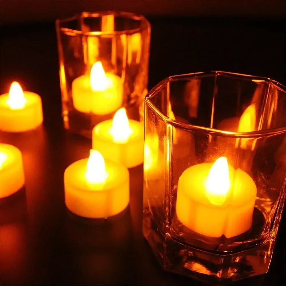 LED Candles 200+ Running Hours - 24PCS, 48PCS, 72PCS