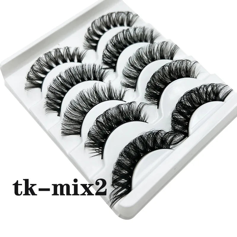 10 Pairs Russian Strip Lashes
