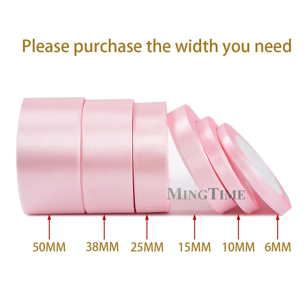 Satin Ribbon - 22M (6mm, 10mm, 15mm, 25mm, 38mm or 50mm)