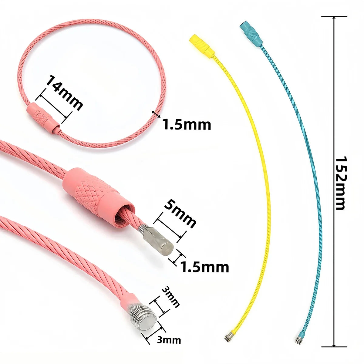 Stainless Steel Keyring