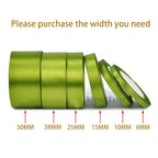 Satin Ribbon - 22M (6mm, 10mm, 15mm, 25mm, 38mm or 50mm)