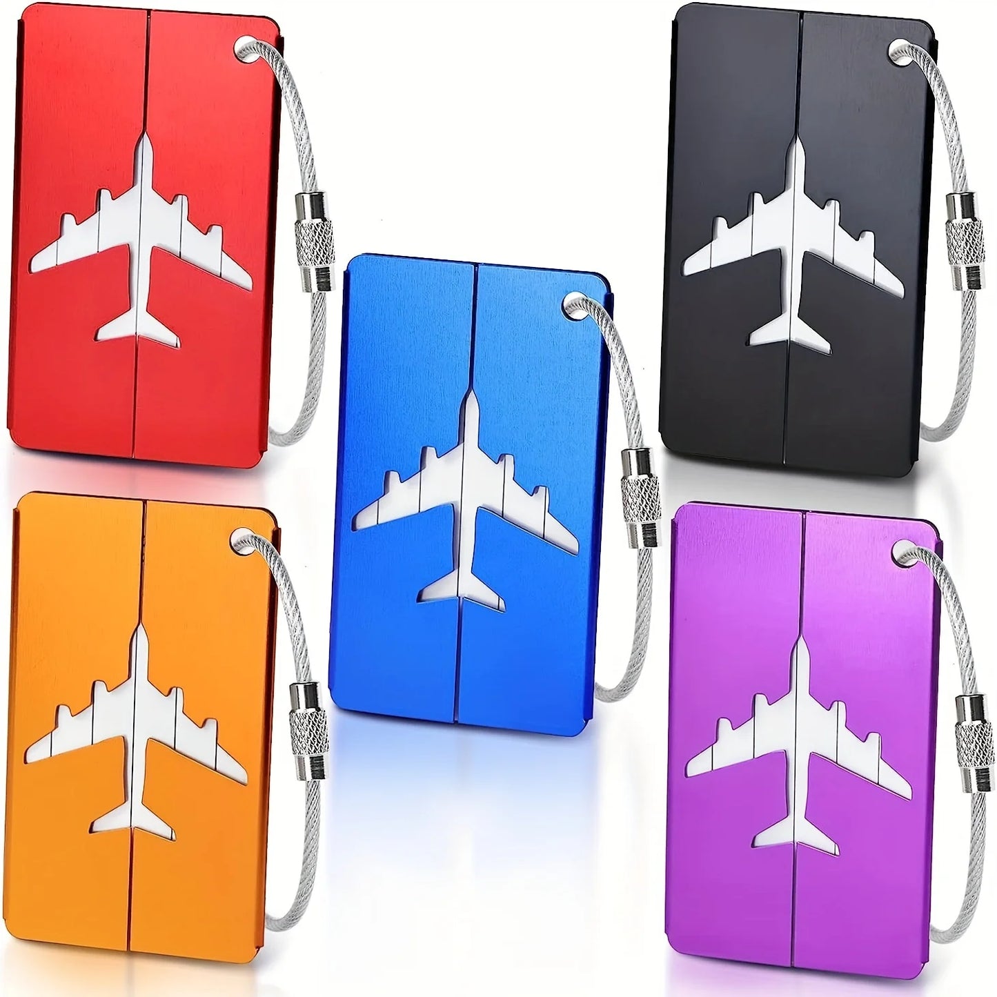 Aluminium Suitcase Card Tag
