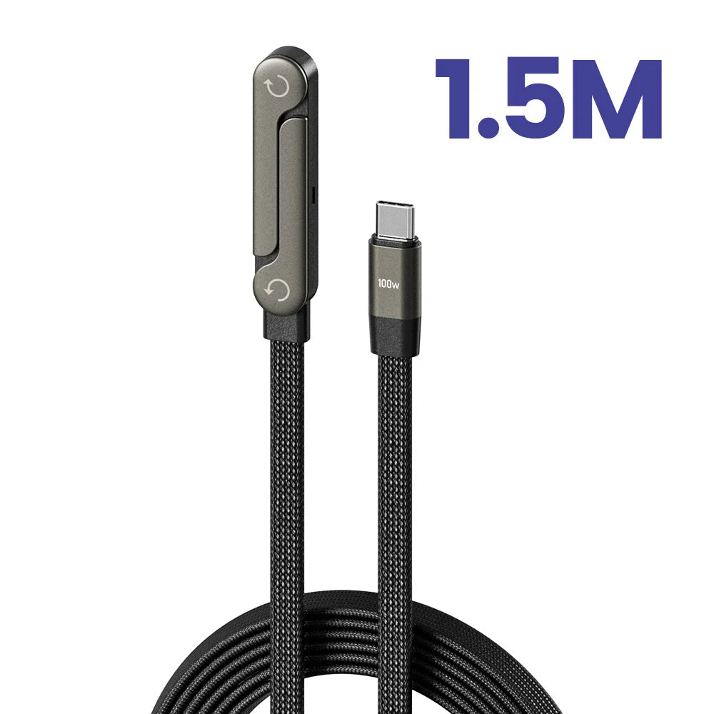 240W USB-C Fast Charging Cable with Stand