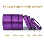 Satin Ribbon - 22M (6mm, 10mm, 15mm, 25mm, 38mm or 50mm)